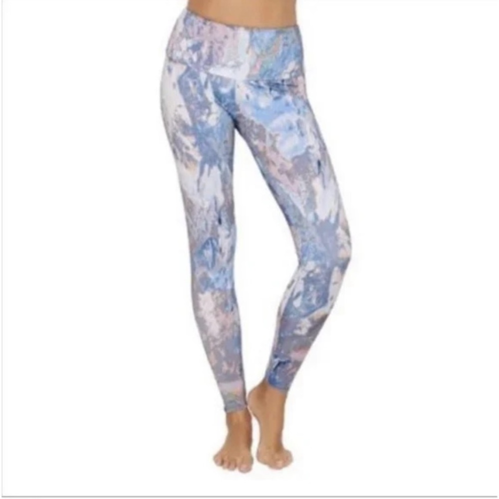 Onzie High Rise Full Length Leggings in Dreamy Marble Size S/M